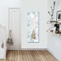 Wallity 40120YMA-13 Espejo Decorativo 40x120 cm, Espejo 20x100 cm con Marco de Madera